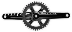 Vevparti SRAM Apex 1 1 x 11 v&auml;xlar GXP 42T 165 mm svart/vit